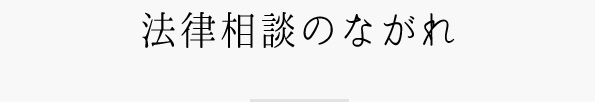 弁護士との法律相談のながれ